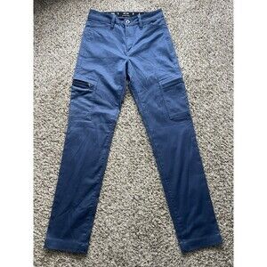 G Star Slim Cargo Pants Womens 26 X 32 (ACTUAL 26 X 30.5) Blue